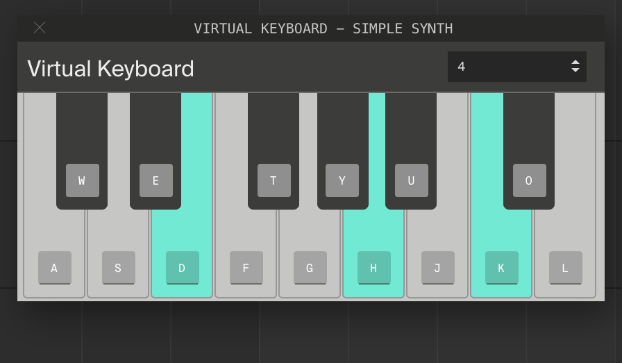 Soundation Learn Howto Use the Virtual Keyboard